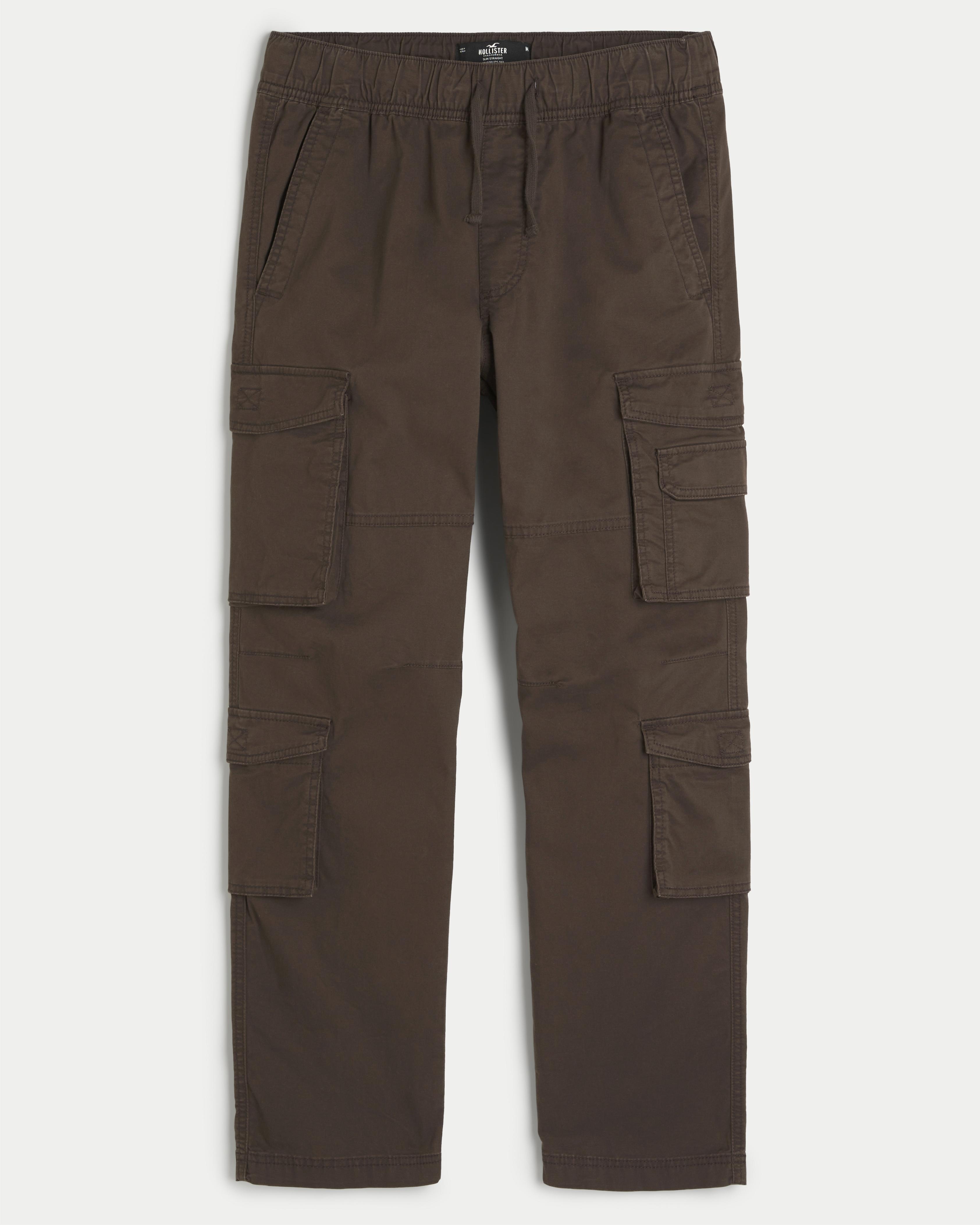 Slim Straight Pull-On 4-Pocket Cargo Pants Product Image