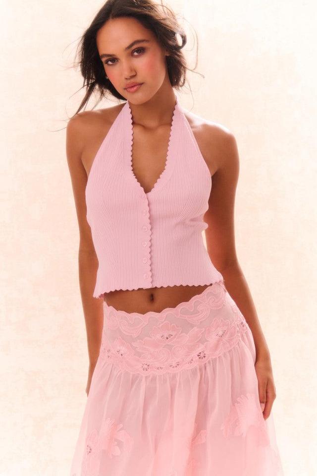 Eterna Halter Knit Top Product Image