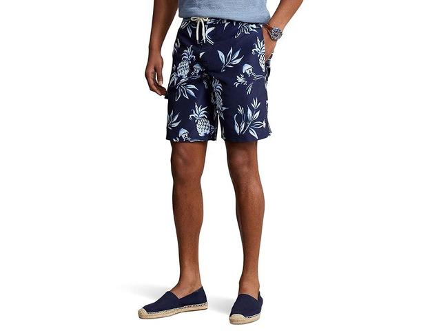 Polo Ralph Lauren 8.5 Kailua Classic Fit Swim Trunks (Pineapple Hut) Men's Swimwear Product Image