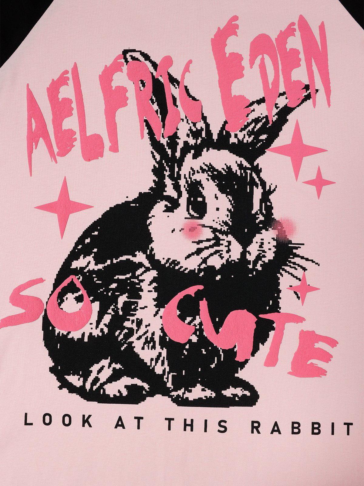 Aelfric Eden Color Blocking Rabbit Tee Product Image