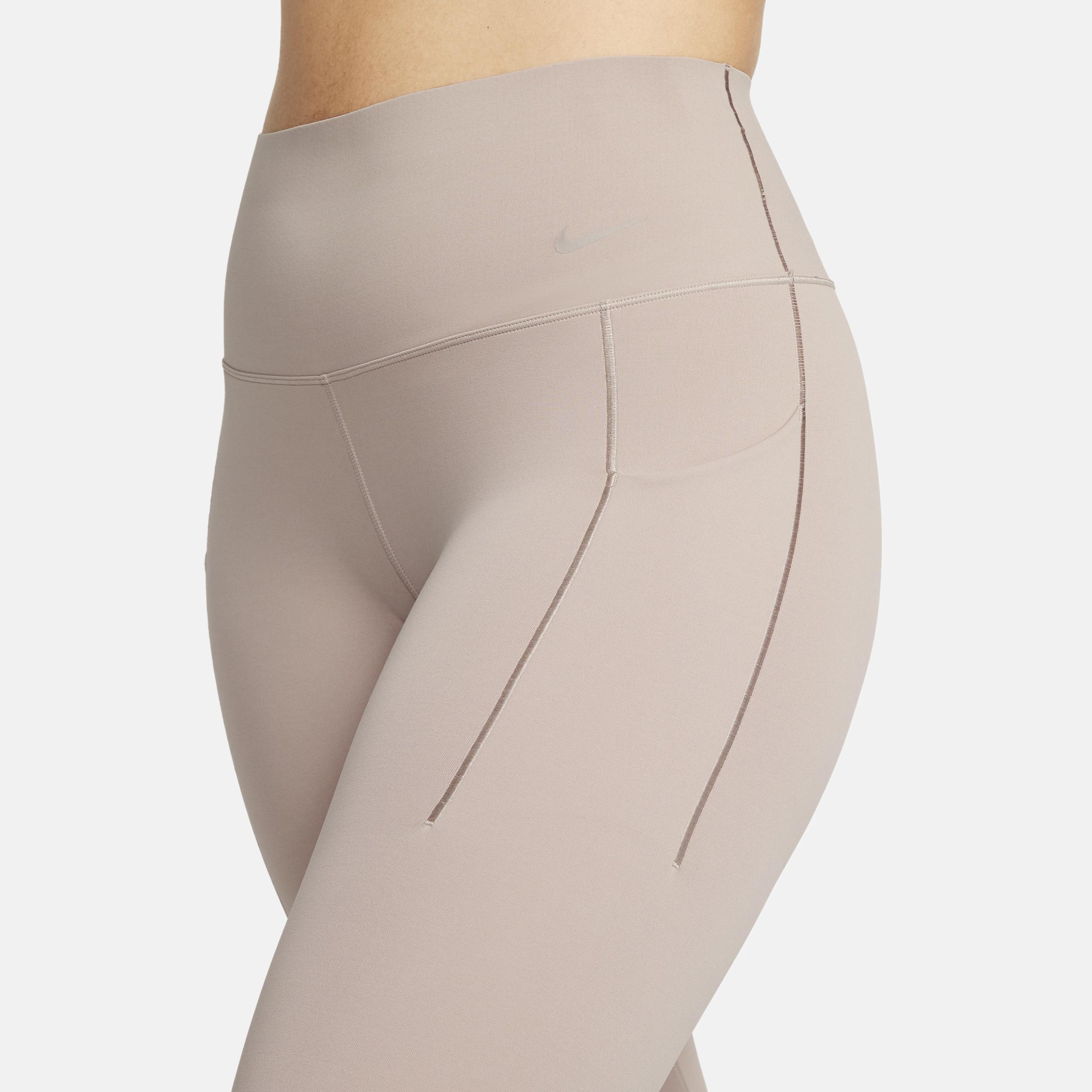 Nike Women's Universa Medium-Support High-Waisted 7/8 Leggings with Pockets  Product Image