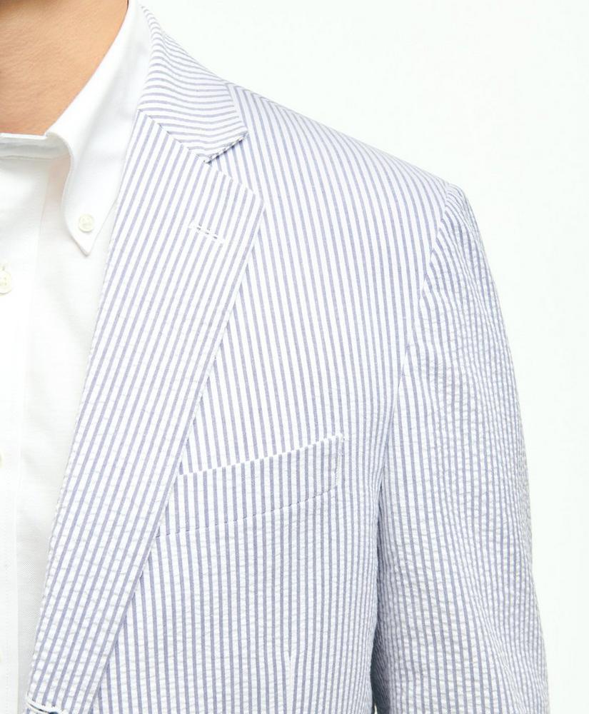 Classic Fit Stretch Cotton Seersucker Sport Coat Product Image