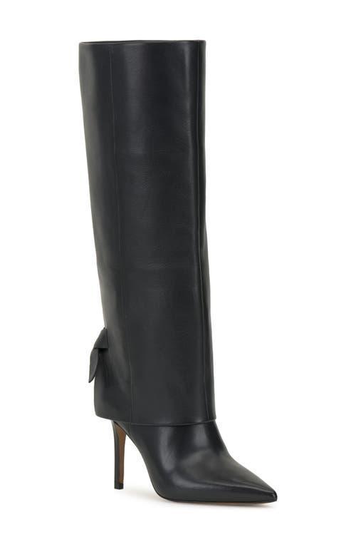 Vince Camuto Kammitie Foldover Pointed Toe Knee High Boot Product Image