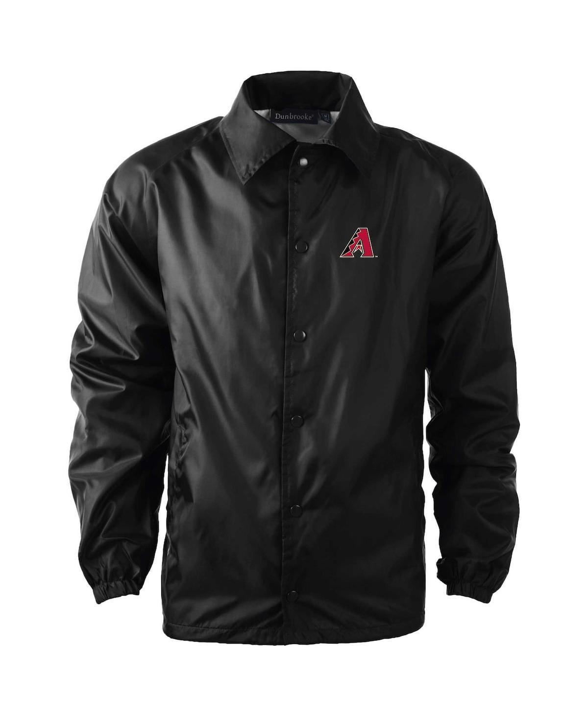 Mens Black Atlanta Falcons Coaches Classic Raglan Full-Snap Windbreaker Jacket Product Image