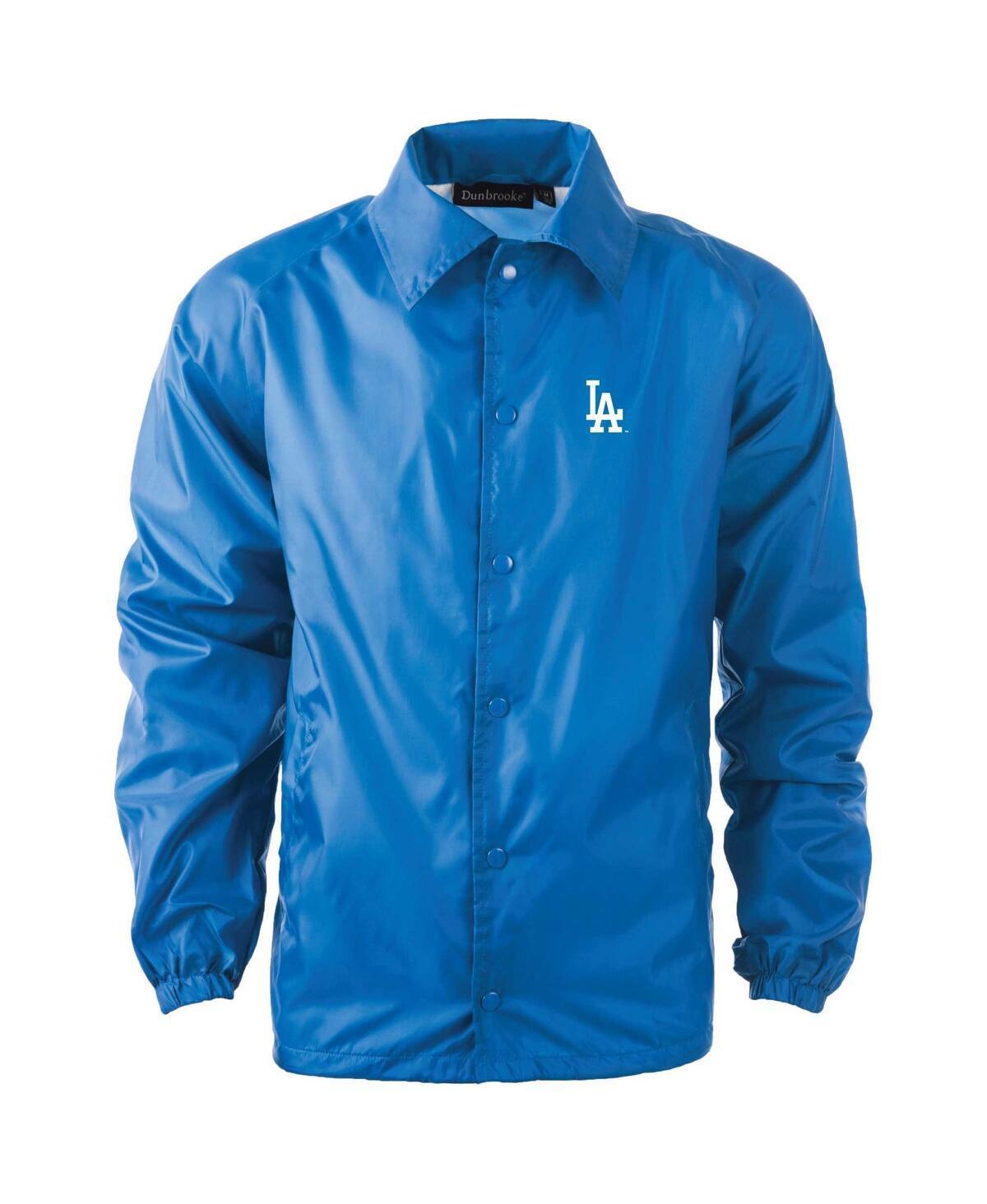 Mens Dunbrooke Royal Texas Rangers Coachs Raglan Full-Snap Windbreaker Jacket Product Image