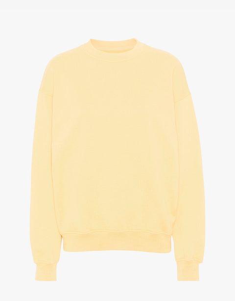 Organic Oversized Crew - Soft Yellow Product Image