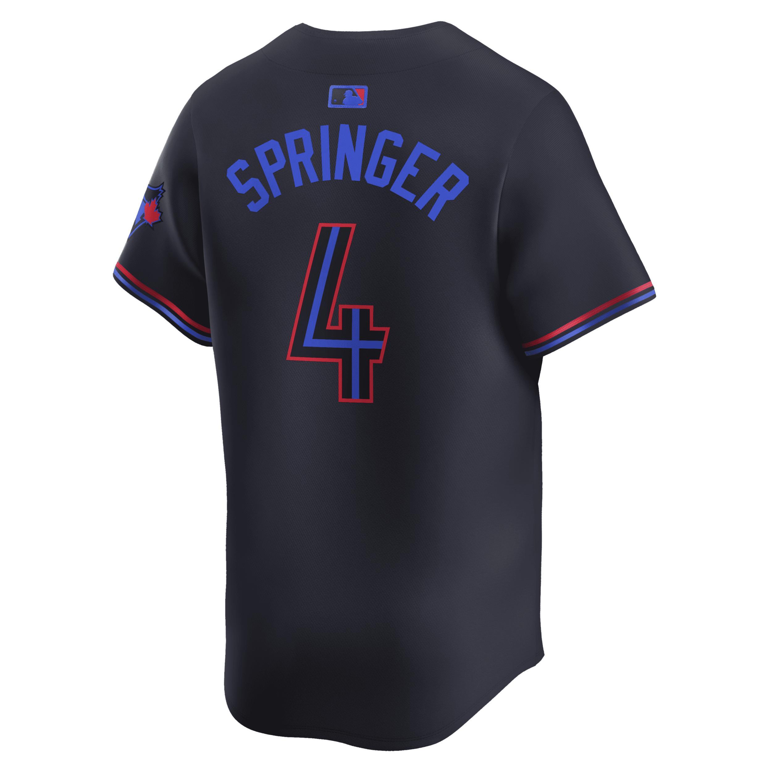 George Springer Toronto Blue Jays City Connect Nike Men's Dri-FIT ADV MLB Limited Jersey Product Image