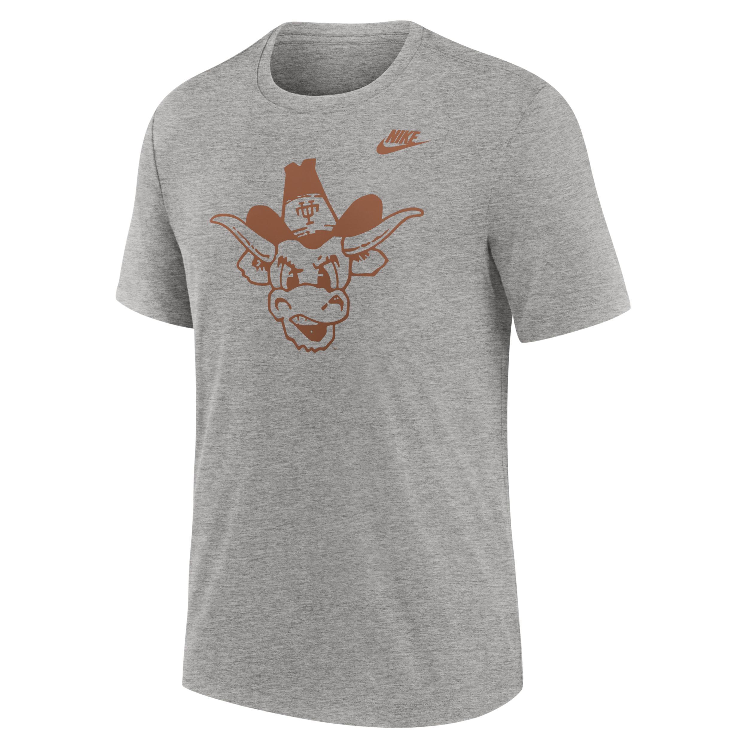 Texas Longhorns Blitz Evergreen Legacy Primary Nike Men's College T-Shirt Product Image