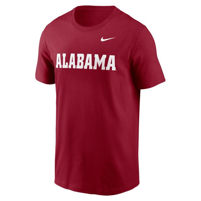 Mens Nike Crimson Alabama Crimson Tide Primetime Evergreen Wordmark T-Shirt Product Image