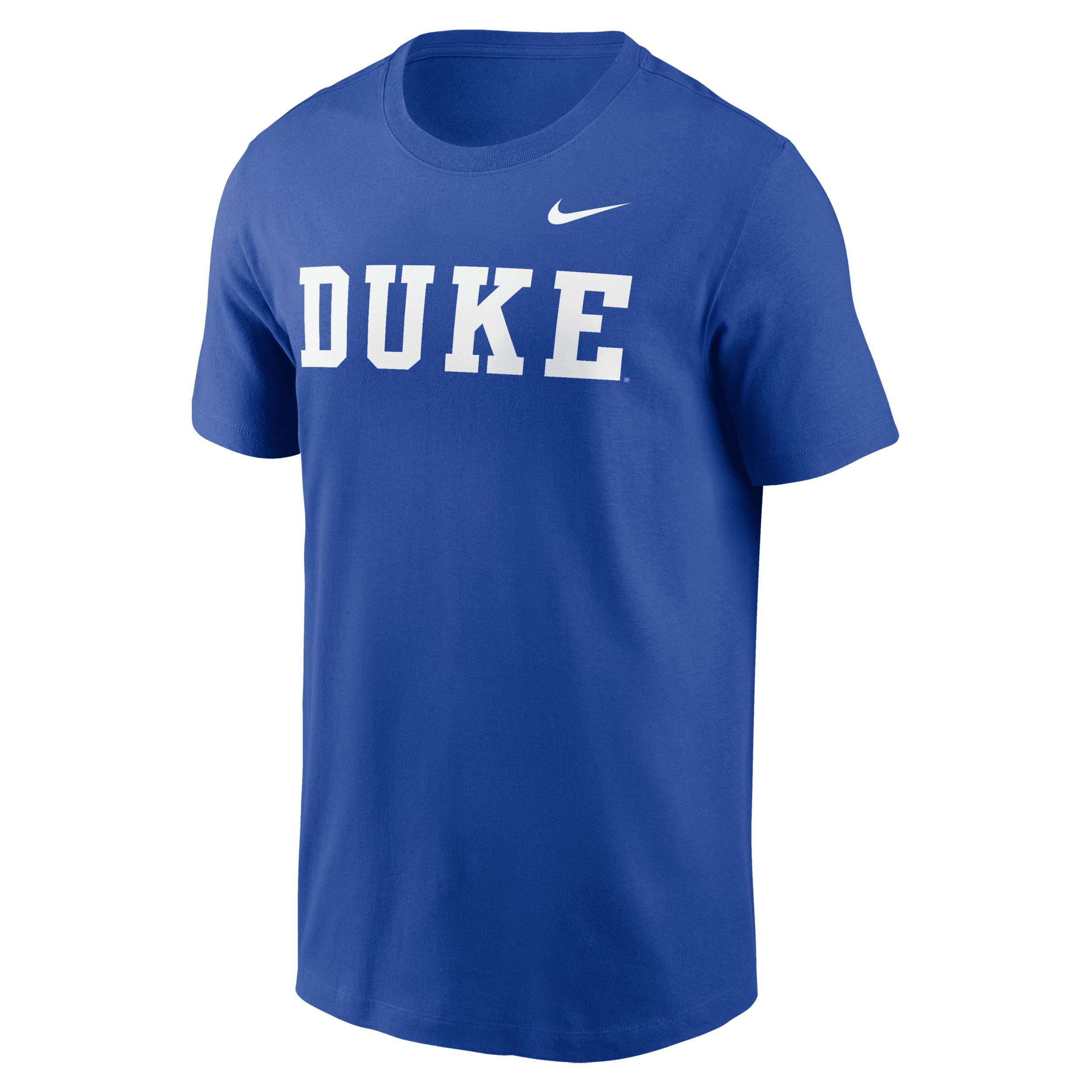 Duke Blue Devils Primetime Wordmark Nike Men's College T-Shirt Product Image