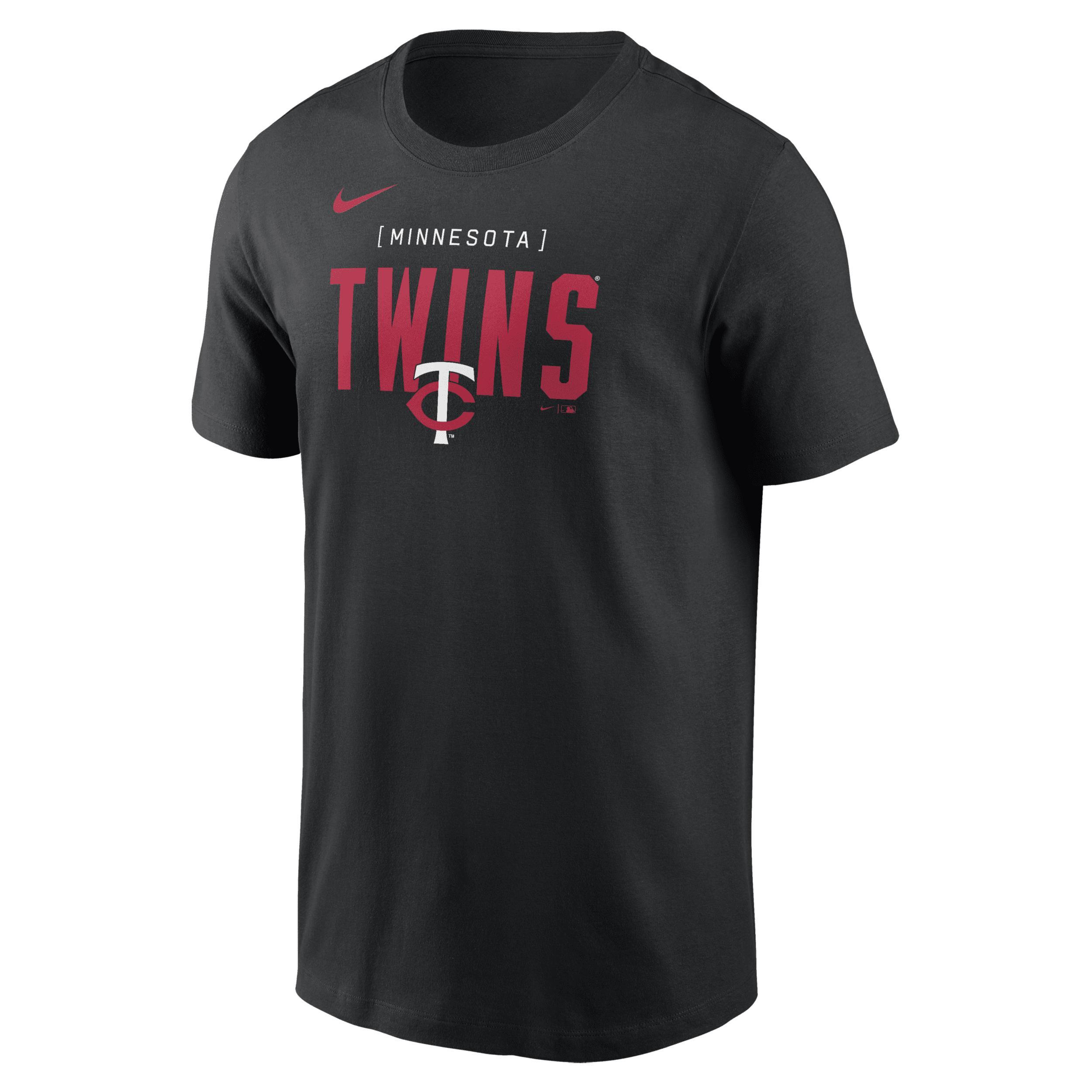 Minnesota Twins Home Team Bracket Nike Mens MLB T-Shirt Product Image