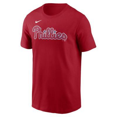 Philadelphia Phillies Fuse Wordmark Men's Nike MLB T-Shirt Product Image