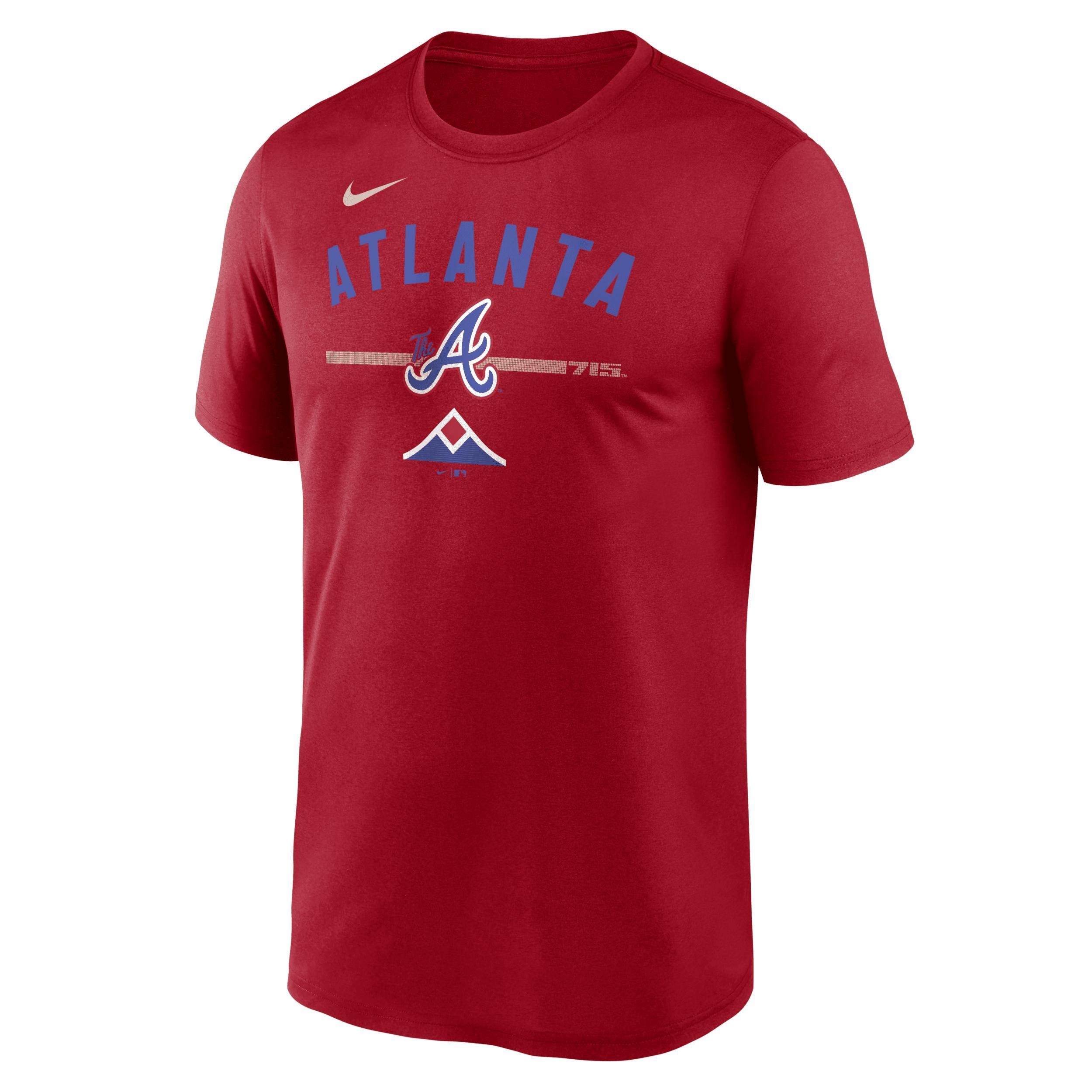 Atlanta Braves City Connect Legend Nike Mens Dri-FIT MLB T-Shirt Product Image