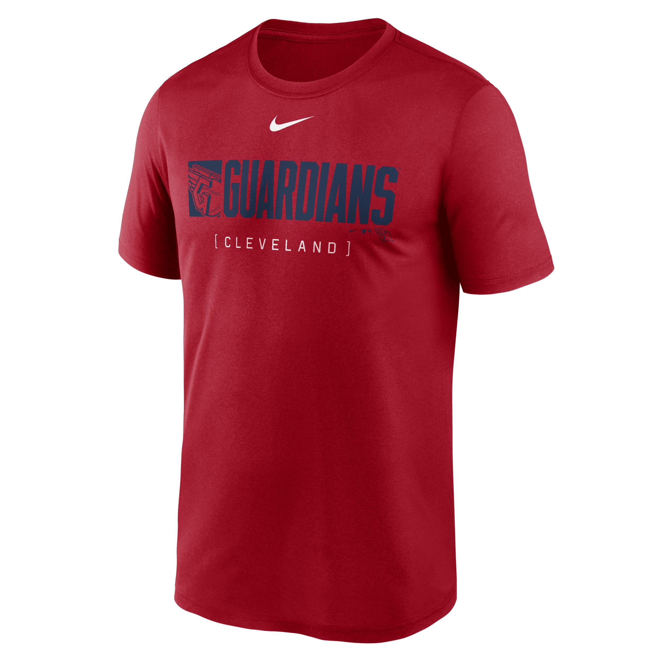 Cleveland Guardians Knockout Legend Nike Mens Dri-FIT MLB T-Shirt Product Image