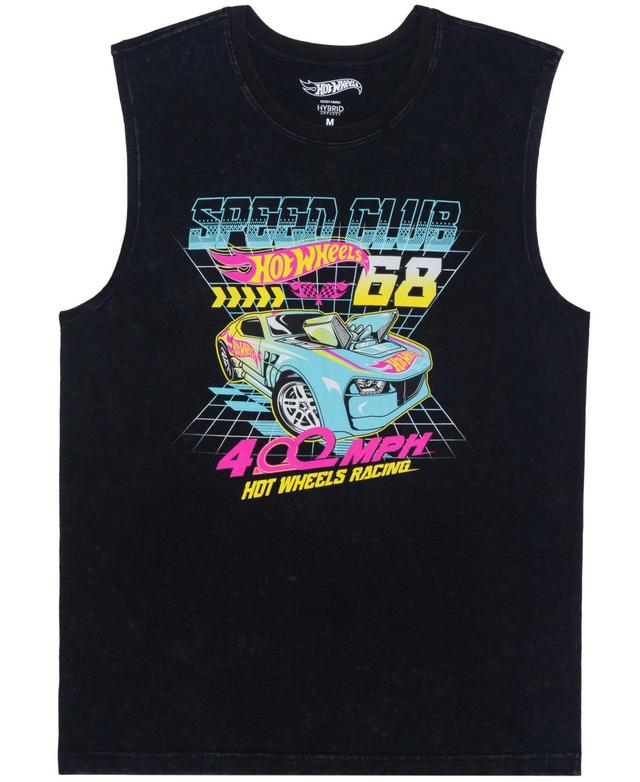 Hybrid Mens Hot Wheels Muscle Graphic Tank Product Image