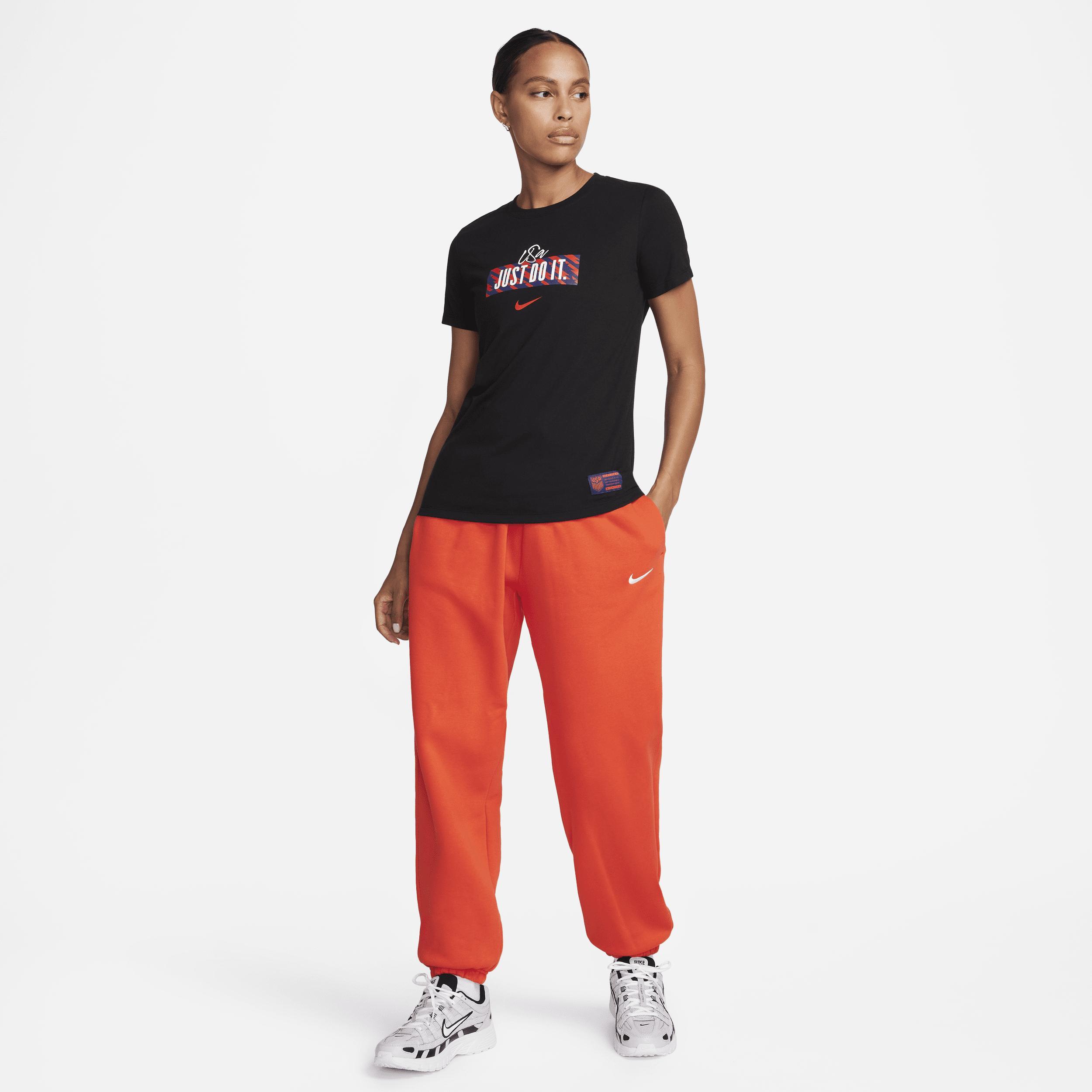 Womens Nike Black USMNT Verbiage T-Shirt Product Image