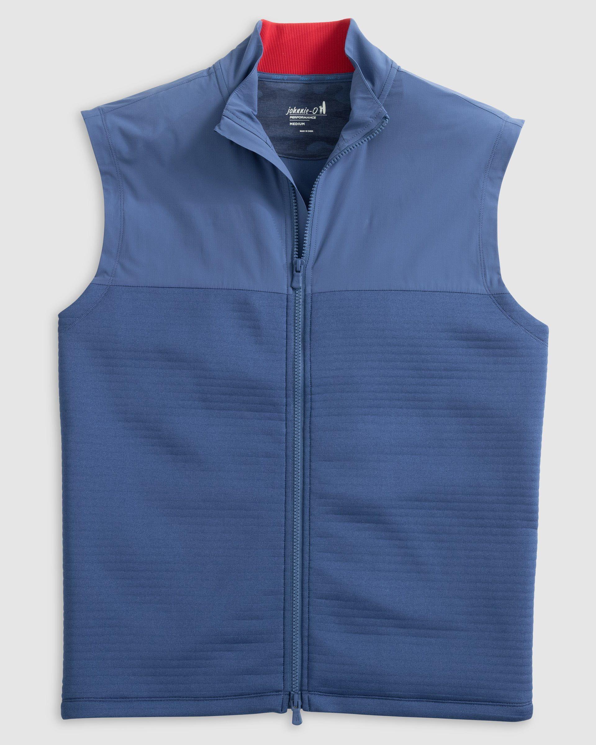 johnnie-O Culbertston Performance Mixed Media Vest Product Image