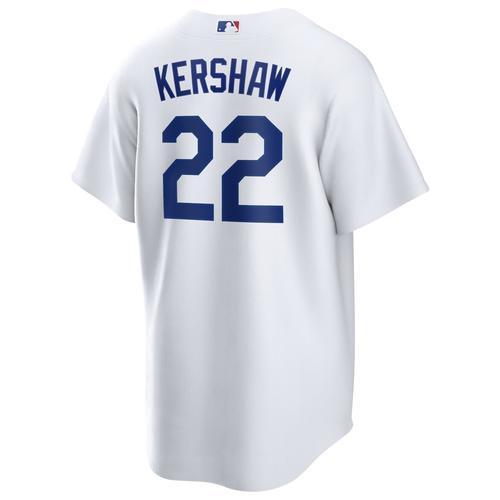 Mens Nike Clayton Kershaw White Los Angeles Dodgers Home Replica Player Name Jersey Product Image