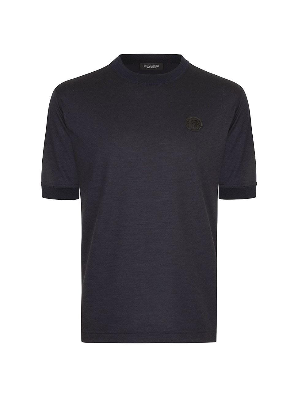 Mens Wool Crewneck T-Shirt Product Image