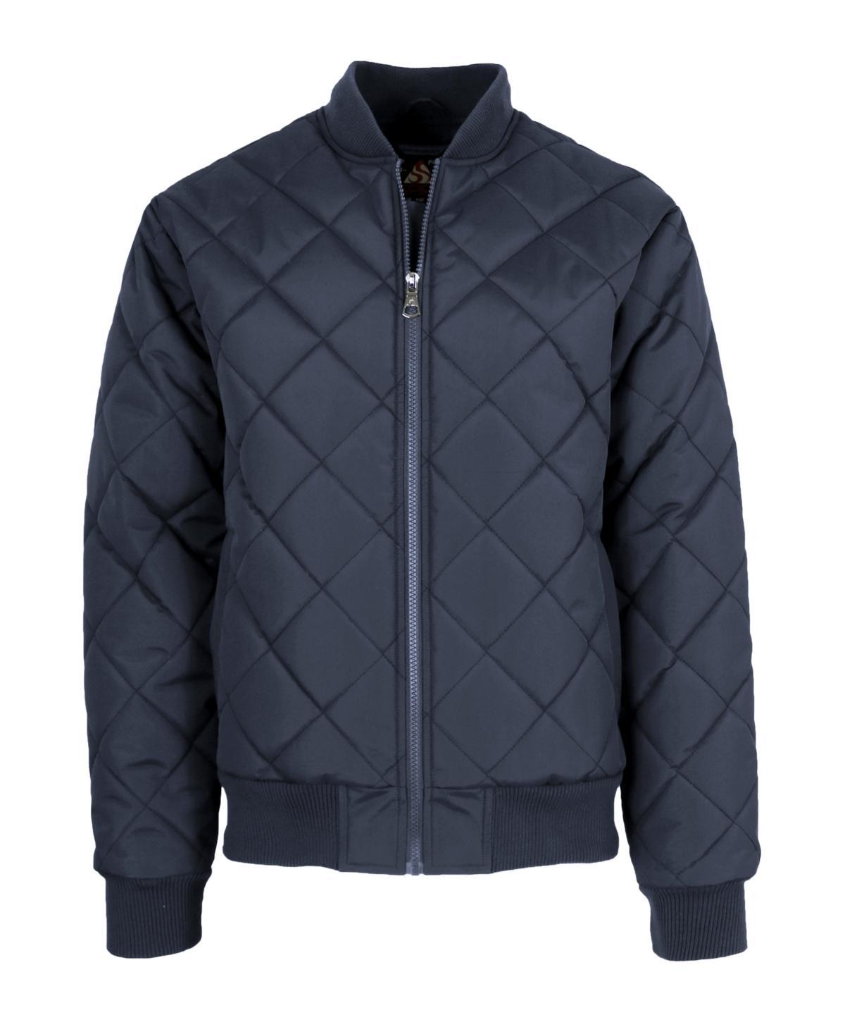 Spire By Galaxy Mens Quilted Bomber Jacket Product Image