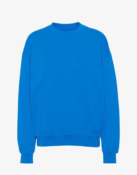 Organic Oversized Crew - Pacific Blue Product Image