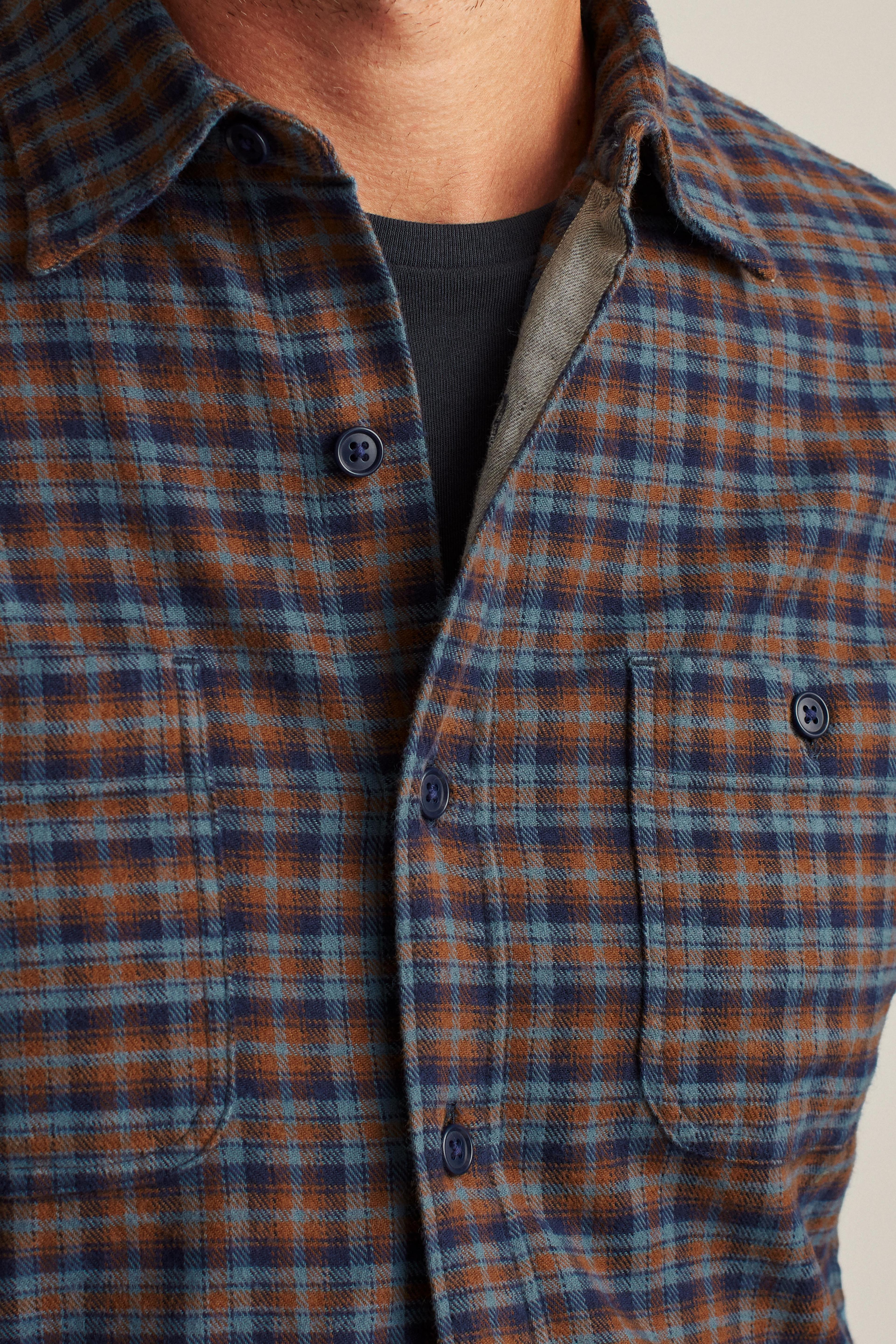 Stretch Flannel Shirt Product Image