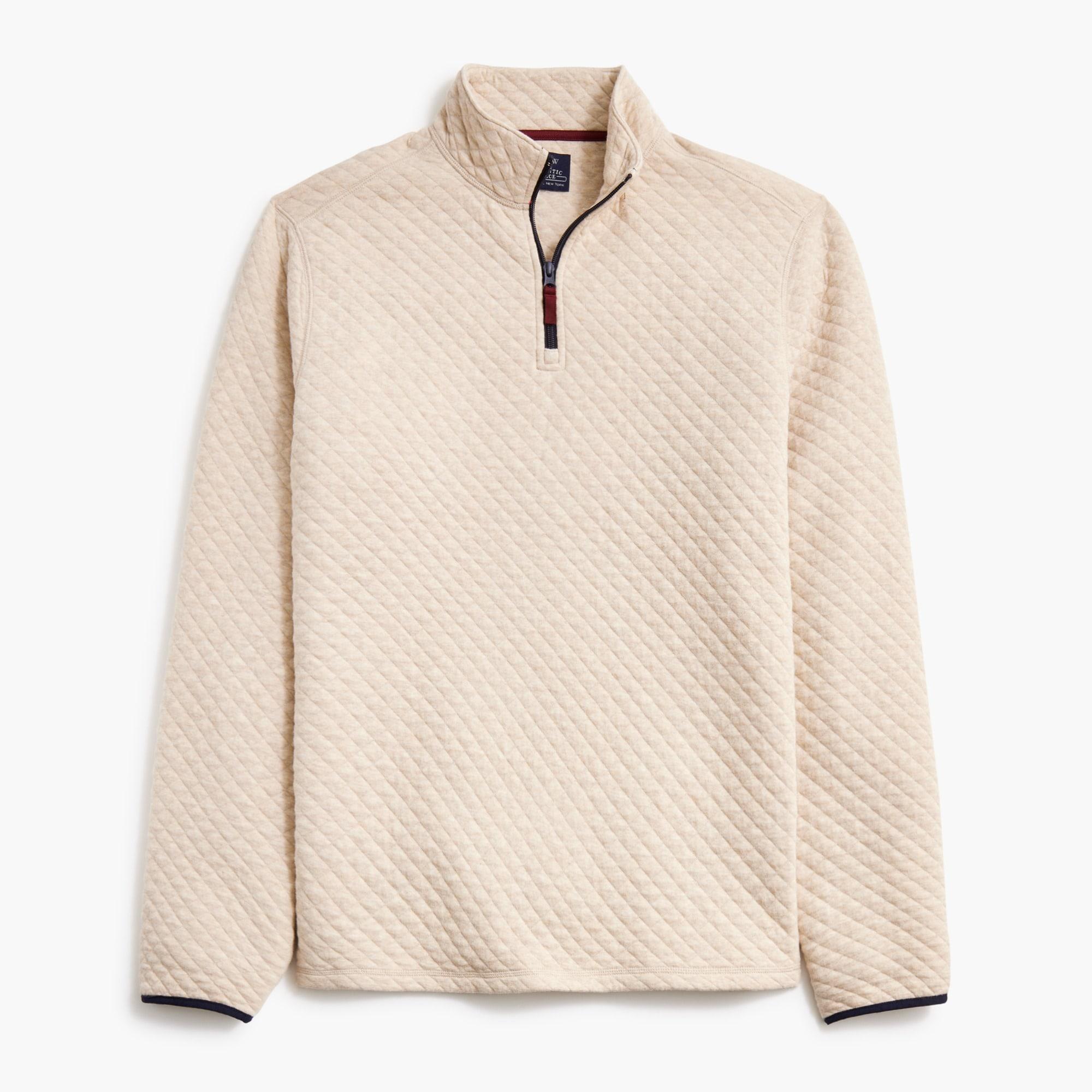 Quilted half-zip product image