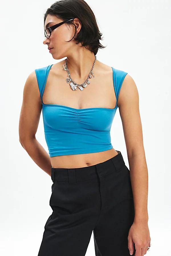 Out From Under Charlene Pinch Front Seamless Knit Tank Top Womens at Urban Outfitters Product Image