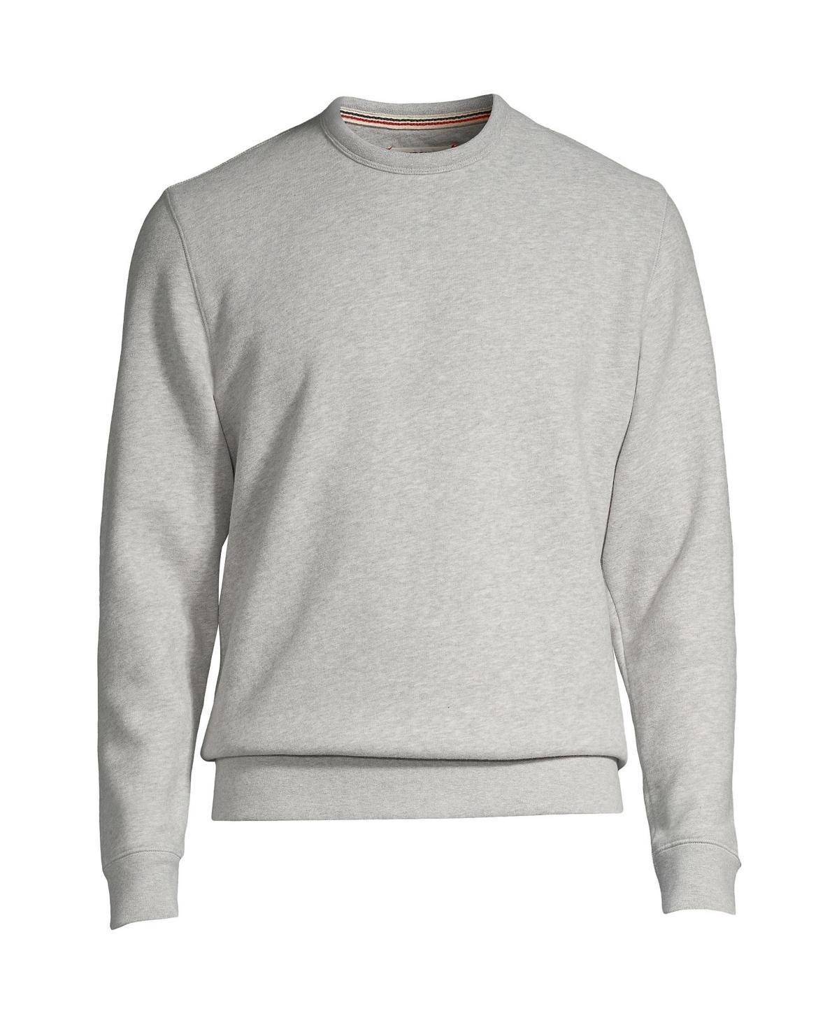 Lands End Mens Big and Tall Serious Sweats Crewneck Sweatshirt Product Image