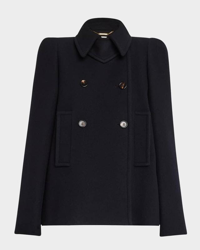 Double-Breasted Wool Coat Product Image