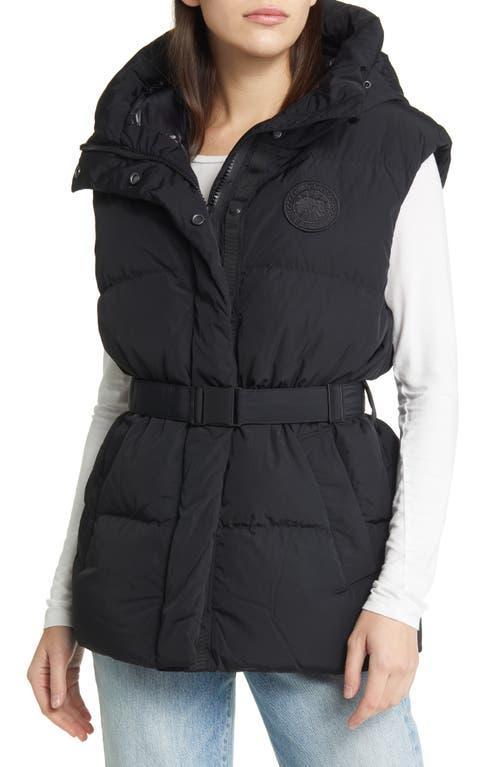 Canada Goose Rayla Belted Hooded Water Repellent 750 Fill Power Down Vest Product Image