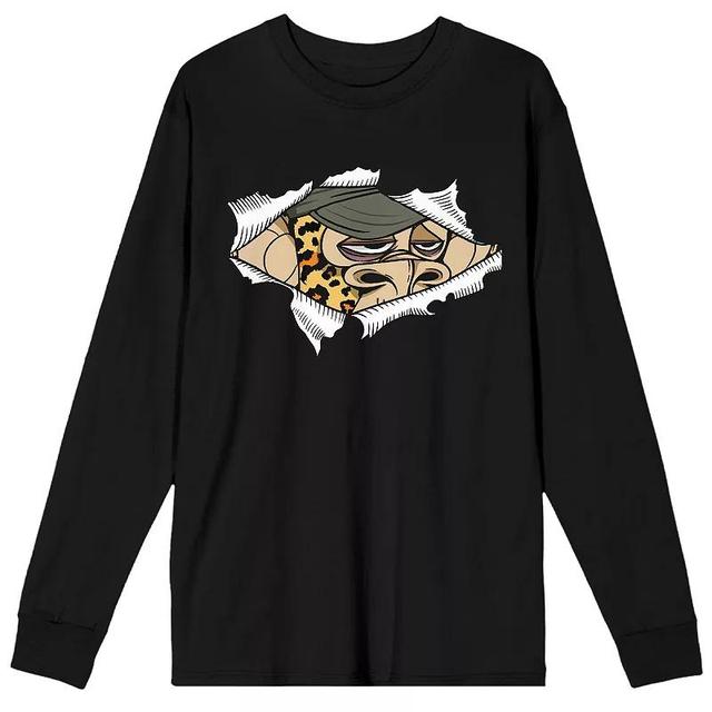 Mens Bored Of Directors Ape Face Long Sleeve Tee Product Image