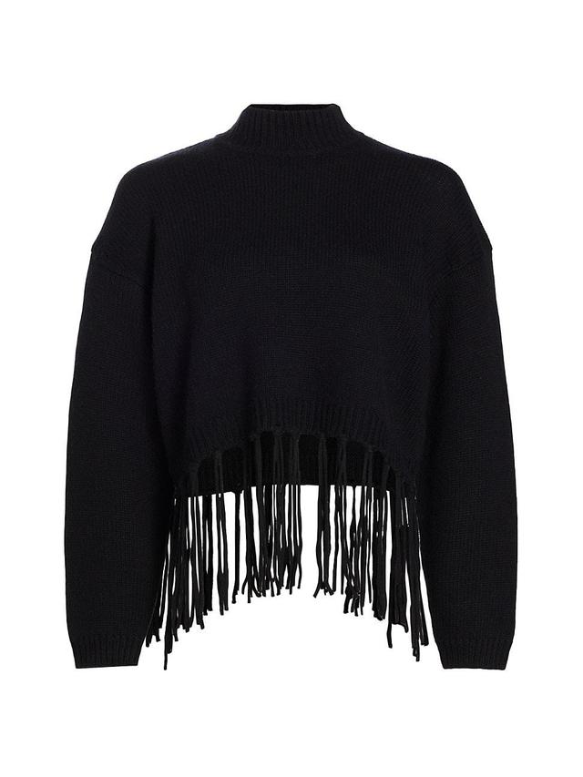 Womens Riley Fringe Sweater Product Image