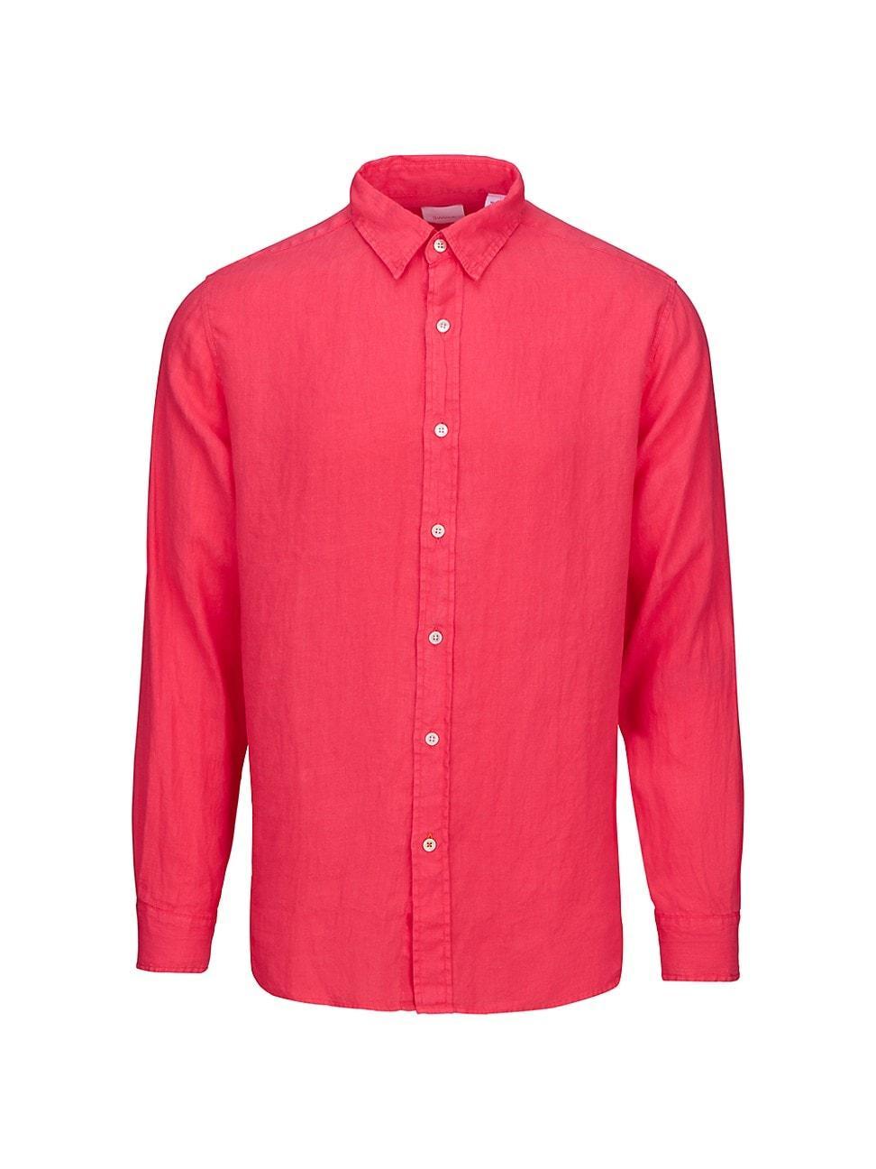 Mens Amalfi Linen Shirt Product Image