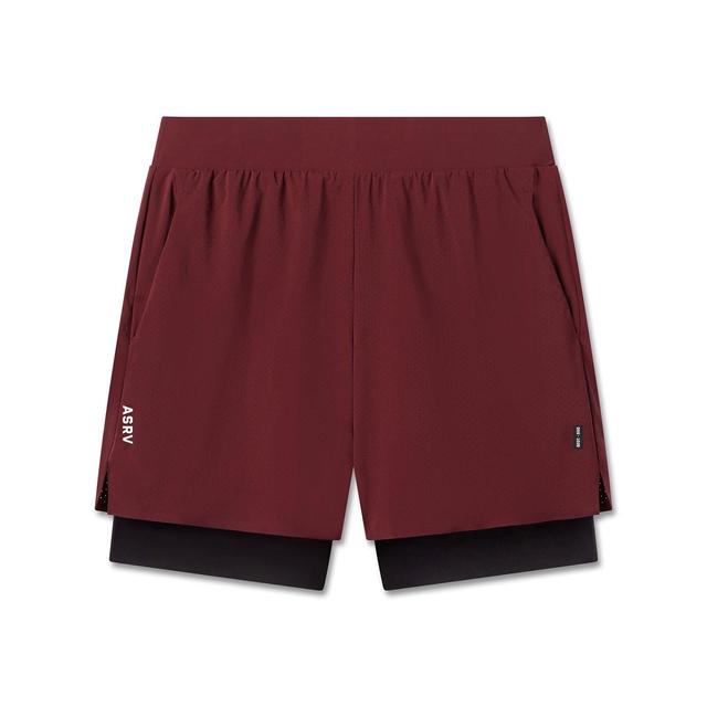 1028. Aerotex™ Bonded 7" Liner Short - Crimson Product Image