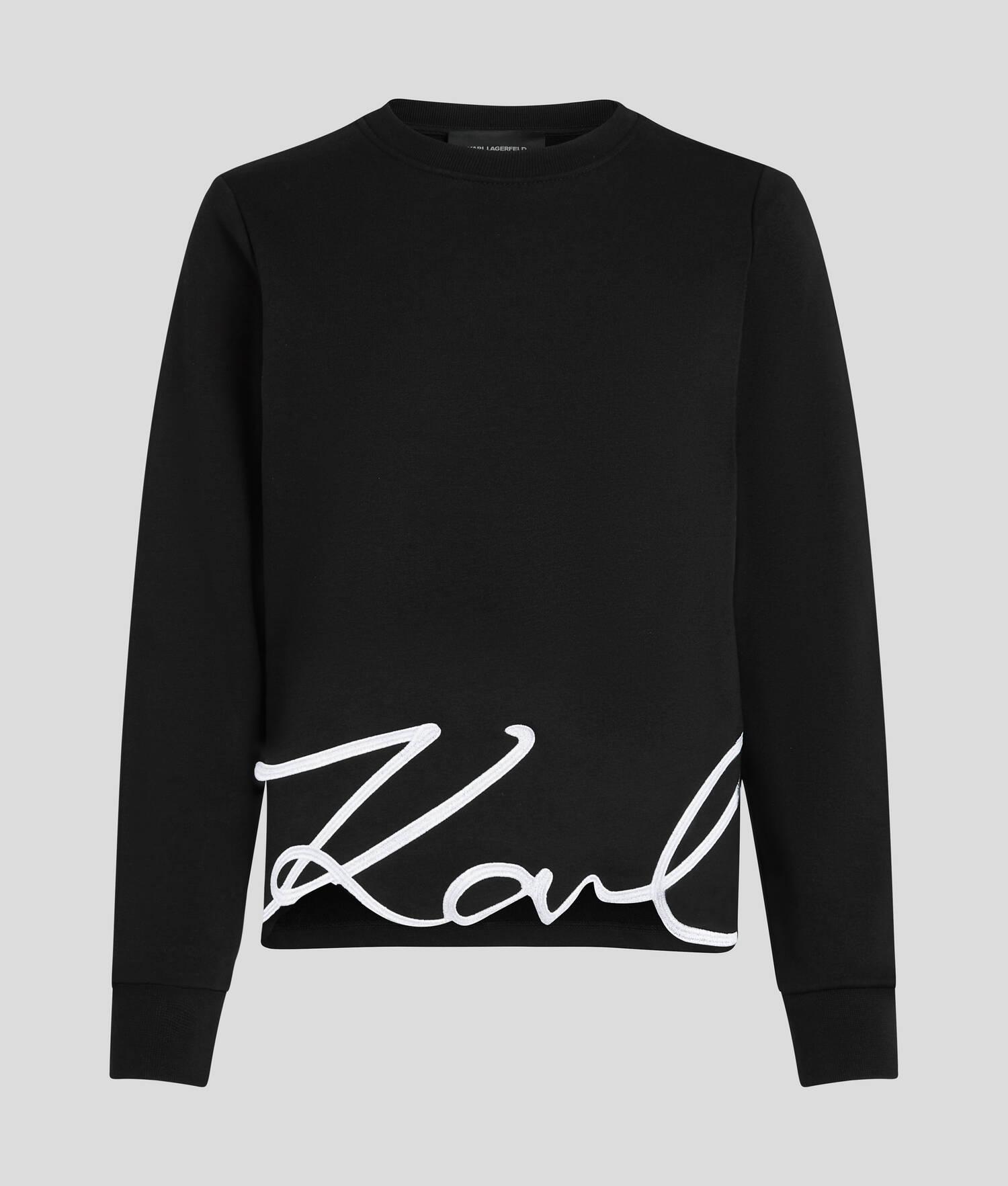 KARL SIGNATURE HEM SWEATSHIRT Product Image