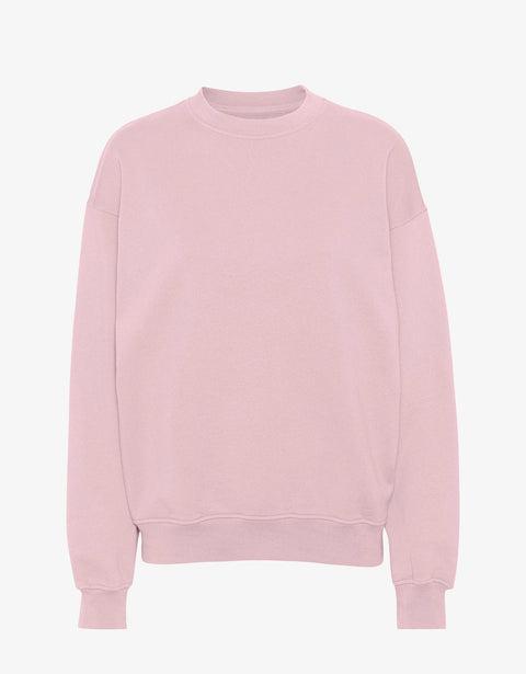 Organic Oversized Crew - Faded Pink Product Image