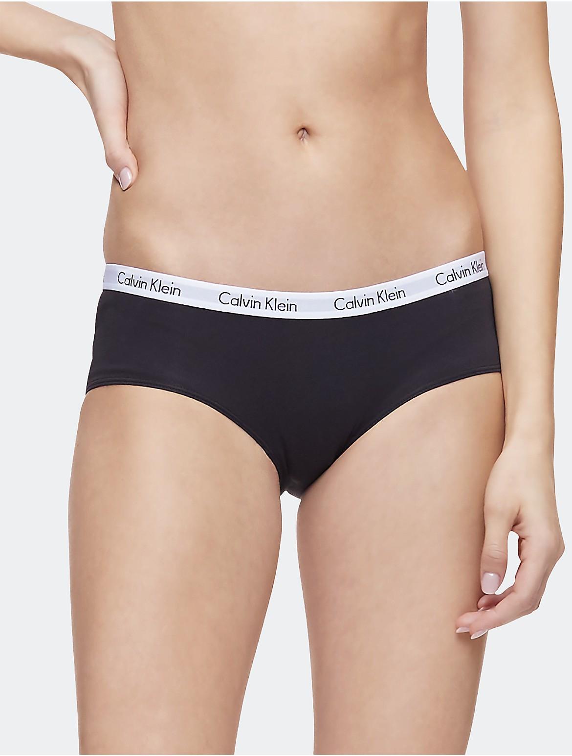 Calvin Klein Womens Carousel Logo Hipster - White - M Product Image