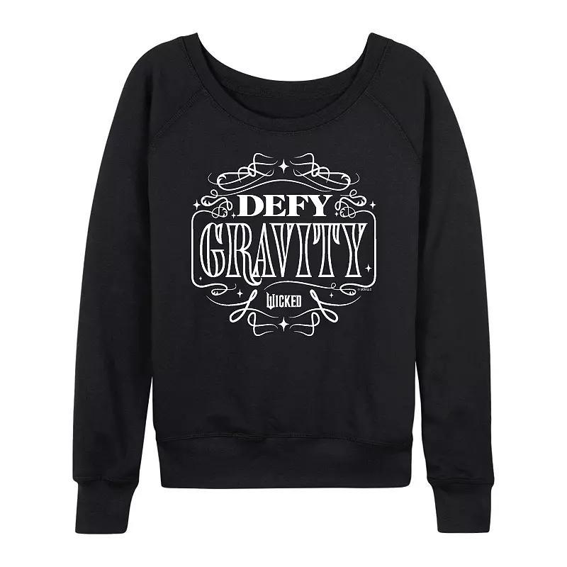 Womens Wicked Defy Gravity Lightweight French Terry Sweatshirt Product Image