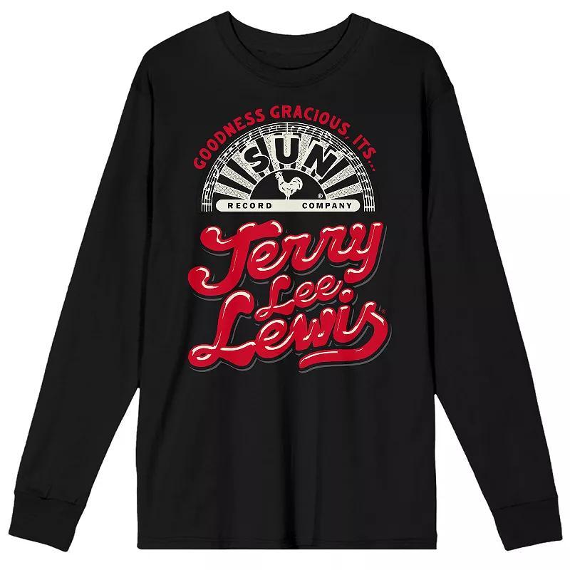 Mens Sun Records Goodness Gracious Its Jerry Lee Lewis Long Sleeve Tee Product Image