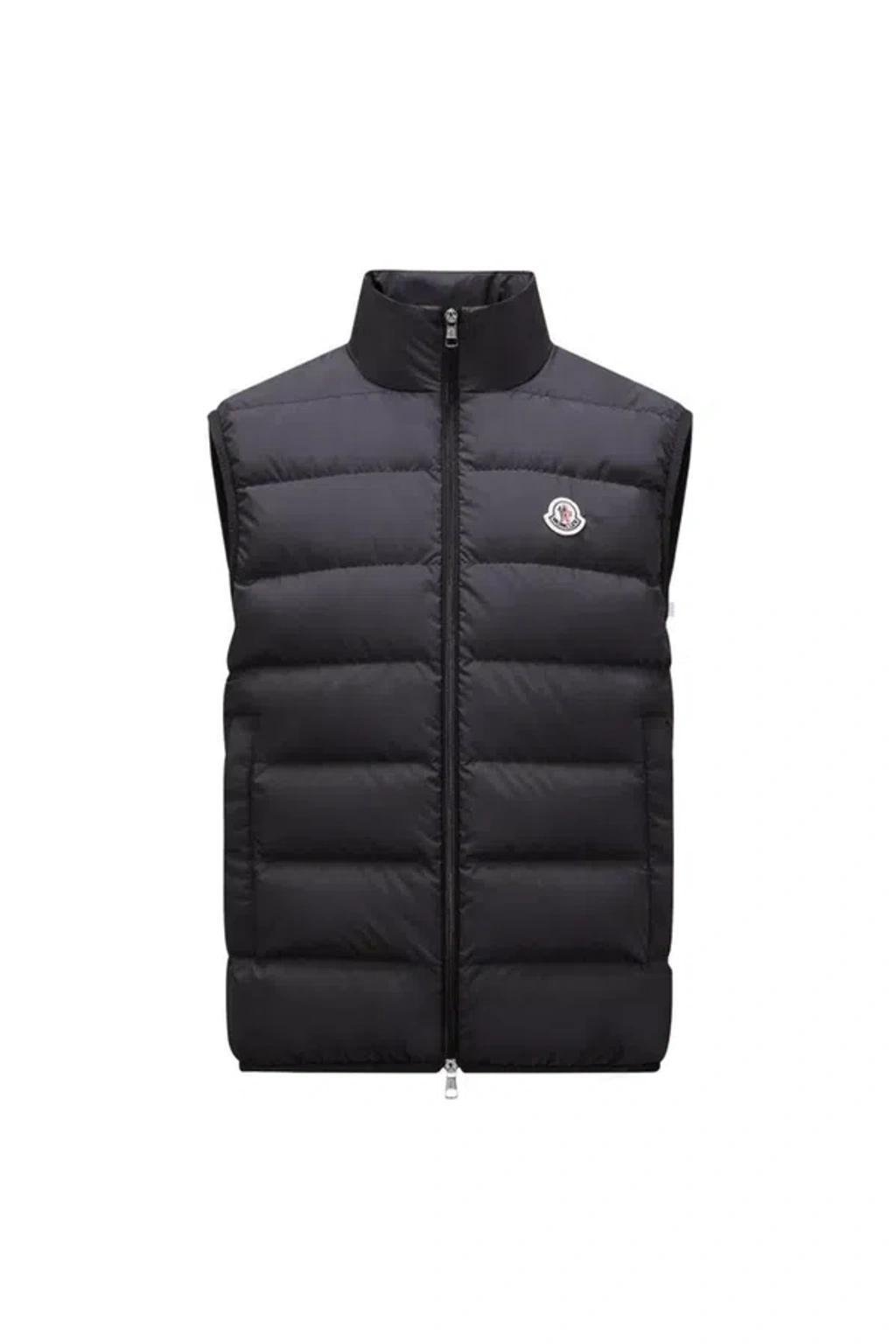 MONCLER Contrin Down Vest In Black Product Image