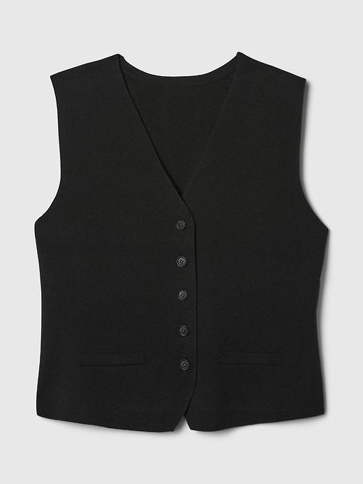 CashSoft Sweater Vest Product Image