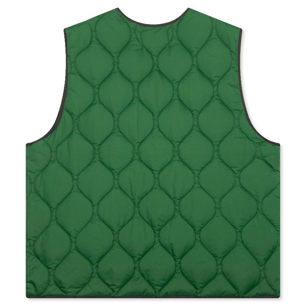 Quilted Vest - Green Male Product Image