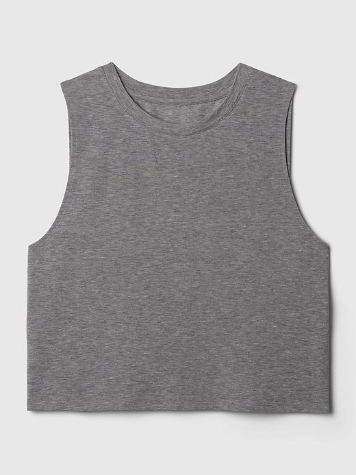 GapFit Breathe Cropped Muscle T-Shirt Product Image