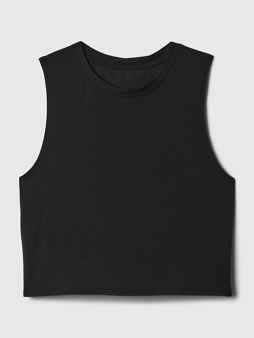 GapFit Breathe Cropped Muscle T-Shirt Product Image