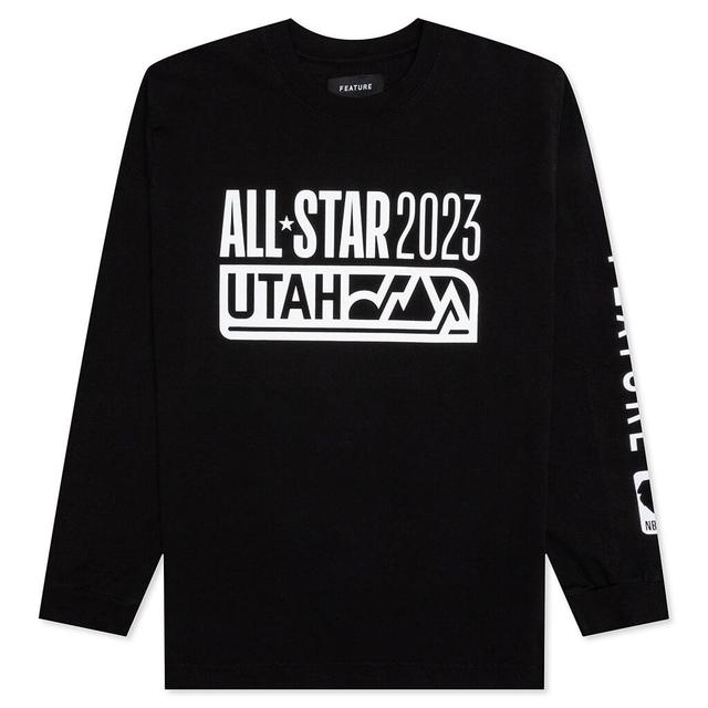 NBA All-Star '23 L/S Tee - Black Male Product Image