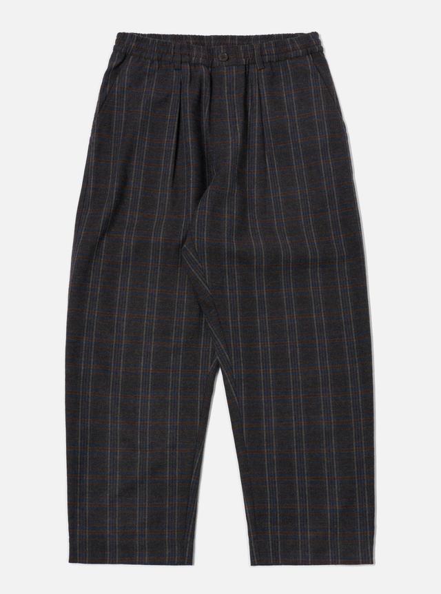 Universal Works Oxford Pant in Brown Twist Wool Check Product Image