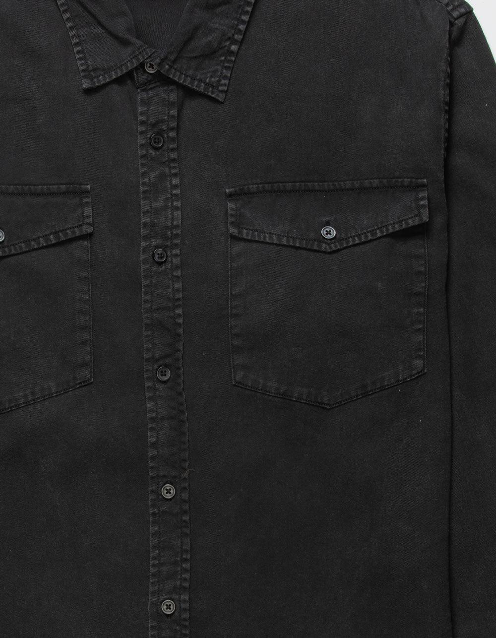 RSQ Mens Washed Twill Shirt Product Image