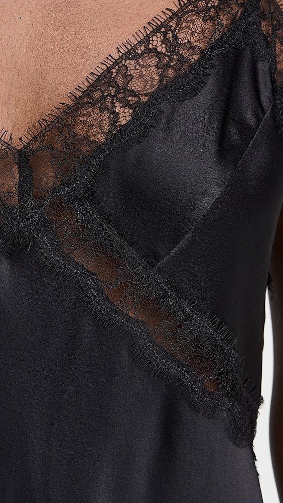 Kiki De Montparnasse Lace Inset Maxi Slip Dress | Shopbop Product Image