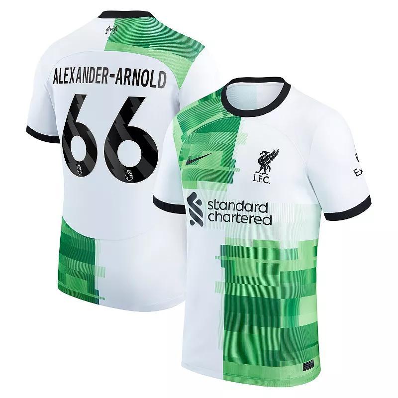 Mens Nike Trent Alexander-Arnold White Liverpool 2023/24 Away Replica Player Jersey Product Image